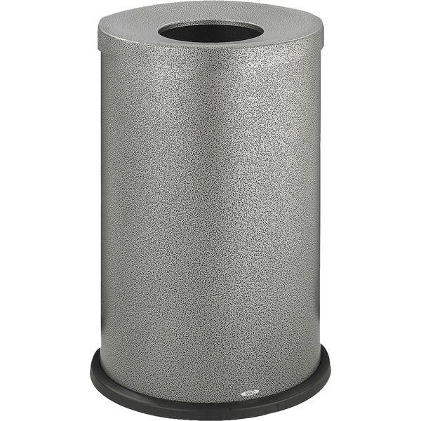Safco Open Top Speckled Waste Receptacle - 35 gal Capacity - Round - 8.50