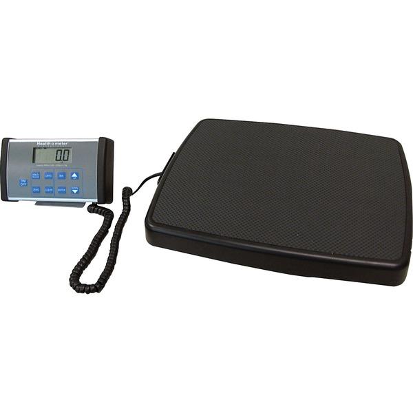  Health O Meter Professional Remote Digital Scale - 500 Lb/220 Kg Maximum Weight Capacity - Black, Gray