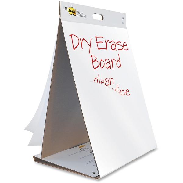  Post- It ® Self- Stick Tabletop Easel Pad With Dry- Erase Backside