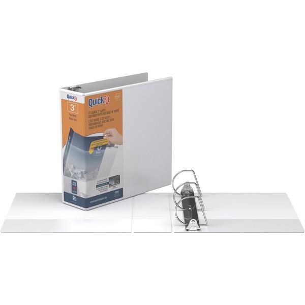  Quickfit D- Ring View Binders - 3 