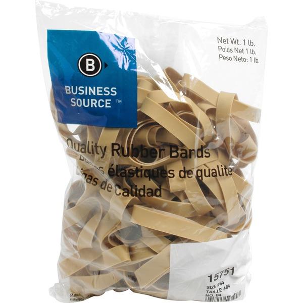 Business Source Quality Rubber Bands - Size: #84 - 3.5