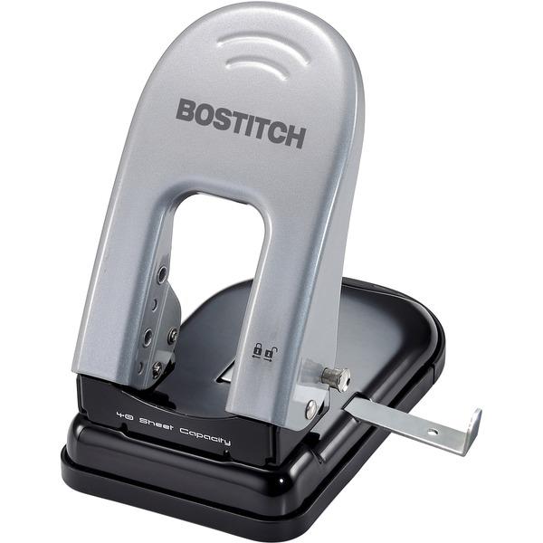 Bostitch EZ Squeeze™ 40 Two-Hole Punch - 2 Punch Head(s) - 40 Sheet Capacity - 9/32