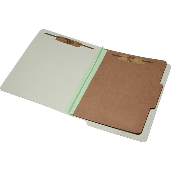 SKILCRAFT 4-part End Tab Classification Folders - Letter - 8 1/2