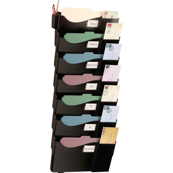 OIC Grande Central Wall Filing System - 7 Pocket(s) - 38.3
