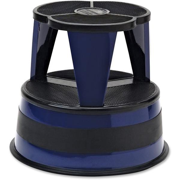 Cramer Original All-steel Kik-Step Stool - 350 lb Load Capacity - Blue