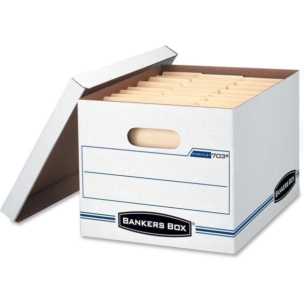Bankers Box STOR/FILE File Storage Box - Internal Dimensions: 12