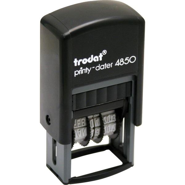  Trodat Micro 5- In- 1 Date Stamp - Message/Date Stamp - 
