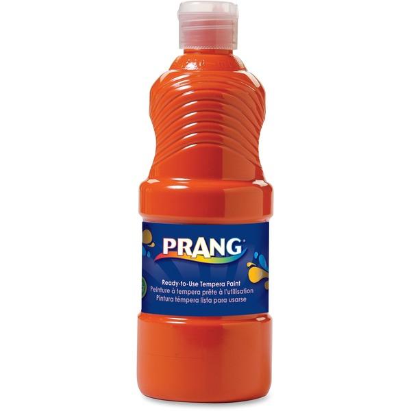 Prang Liquid Tempera Paint - 16 fl oz - 1 Each - Orange