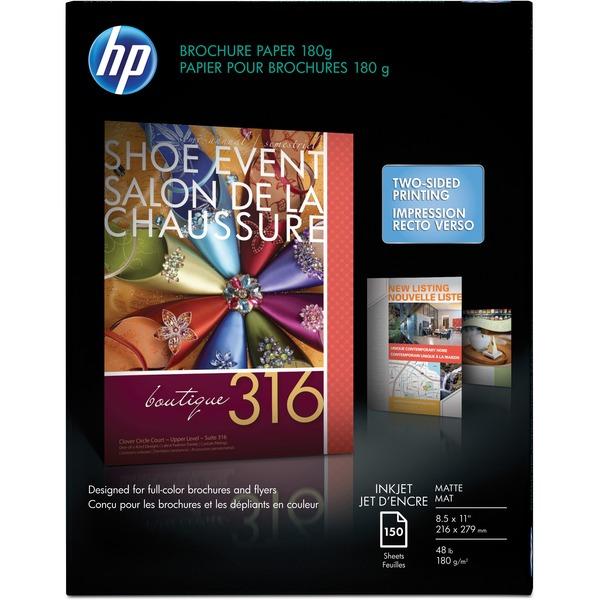 HP Inkjet Print Brochure/Flyer Paper - Letter - 8 1/2
