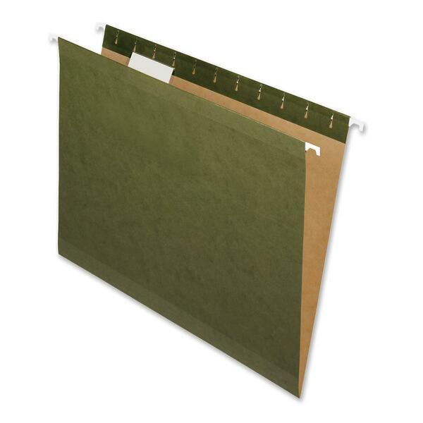 Nature Saver Recycled Green Hanging File Folders - Letter - 8 1/2