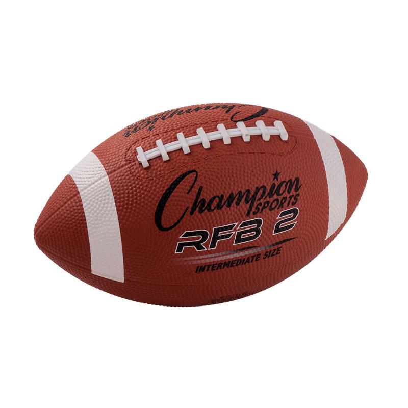 Champion Sports Intermediate Size Football - Youth - Brown - 1  Each