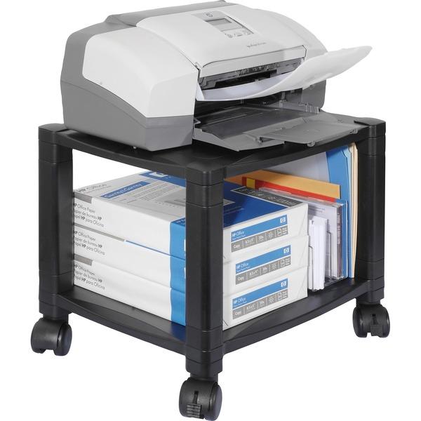 Kantek Two-shelf Printer/fax Stand - 75 lb Load Capacity - 2 x Shelf(ves) - 14.1