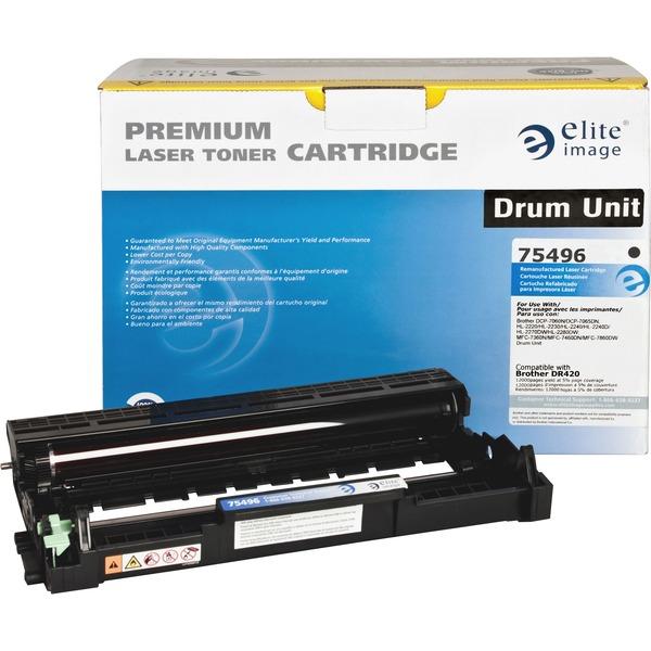 Elite Image Remanufactured Drum Cartridge Alternative For Brother DR420 - 12000 - 1 Each