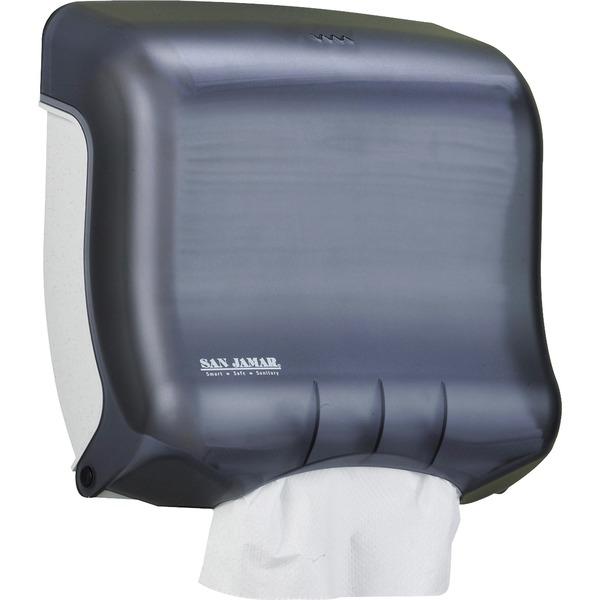 San Jamar UltraFold Towel Dispenser - C Fold, Multifold Dispenser - 240 x Sheet C Fold, 400 x Sheet Multifold - 11.5