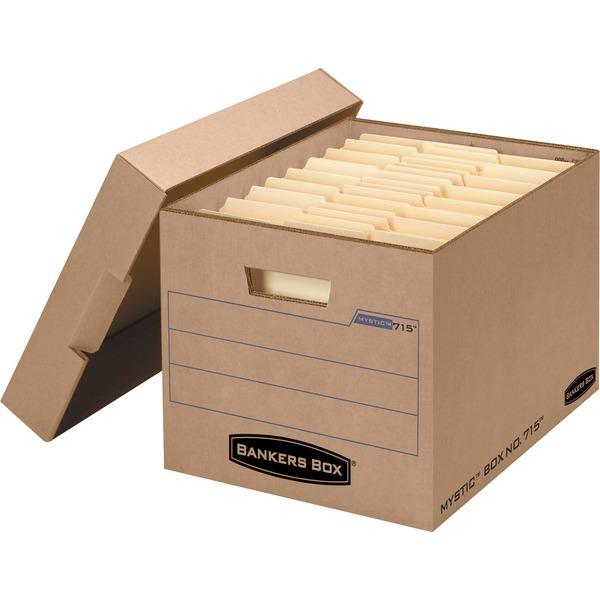Bankers Box® Mystic™ Storage Boxes - Internal Dimensions: 12