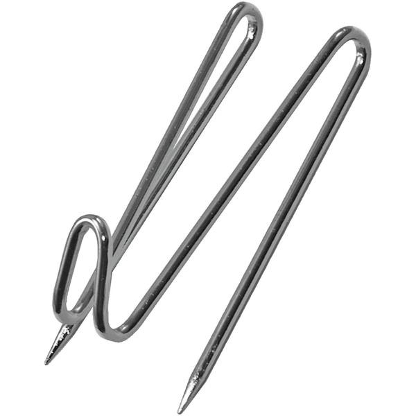 Advantus Panel Wall Wire Hooks - for Calendar, Notes, Memo, Wall, Cubicle, Key - 25 / Pack