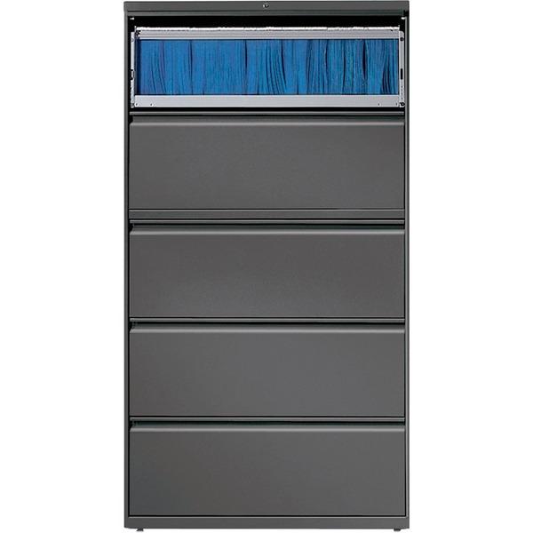 Lorell Lateral File - 5-Drawer - 36