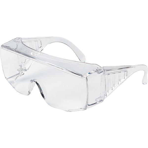 MCR Safety 9800 Spec Yukon Clear Eyewear - Side Shield - Ultraviolet Protection - Polycarbonate - Clear - 1 Each