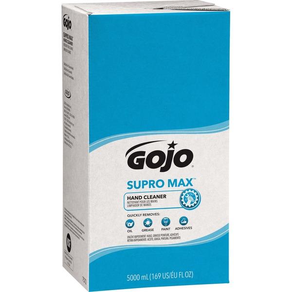 Gojo® PRO TDX Refill Supro Max Hand Cleaner - 1.3 gal (5 L) - Pump Bottle Dispenser - Oil Remover, Grease Remover, Paint Remover, Adhesive Remover - Skin - Beige - Heavy Duty, Moisturizing, Bio-ba