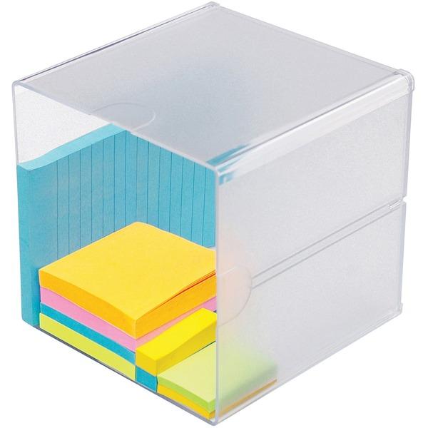 Deflecto Stackable Cube Organizer - 6