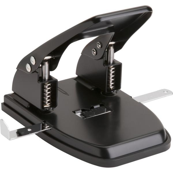Business Source Heavy-duty 2-Hole Punch - 2 Punch Head(s) - 30 Sheet Capacity - 9/32