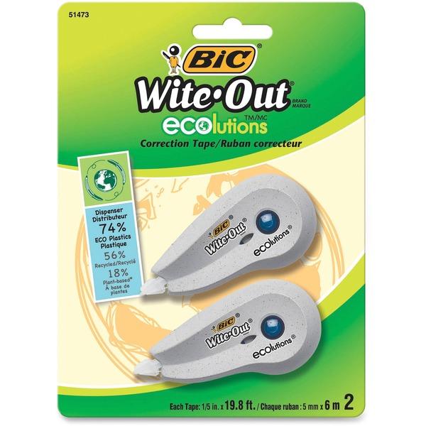 BIC Wite-Out Correction Tape - 0.20