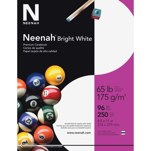 Neenah Inkjet, Laser Print Printable Multipurpose Card - Letter - 8 1/2