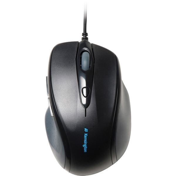  Kensington Pro- Fit Full- Size Wired Mouse - Optical - Cable - Black - 1 Pack - Usb - 2400 Dpi - Scroll Wheel - Right- Handed Only