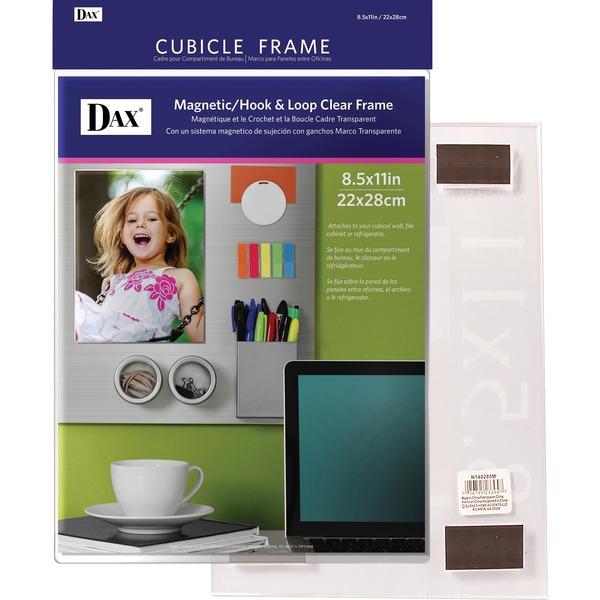  Dax Magnetic Hook/Loop Cubicle Frame - Holds 8.50 