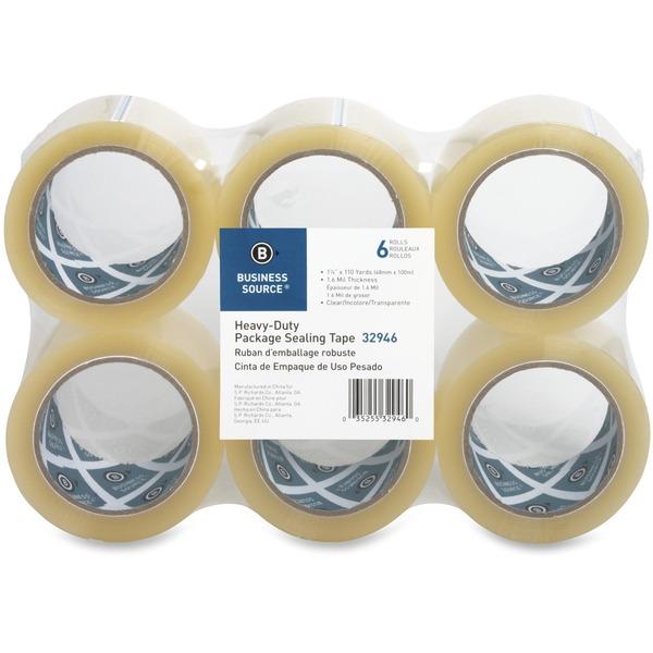 Business Source Heavy-duty Packaging/Sealing Tape - 110 yd Length x 1.88