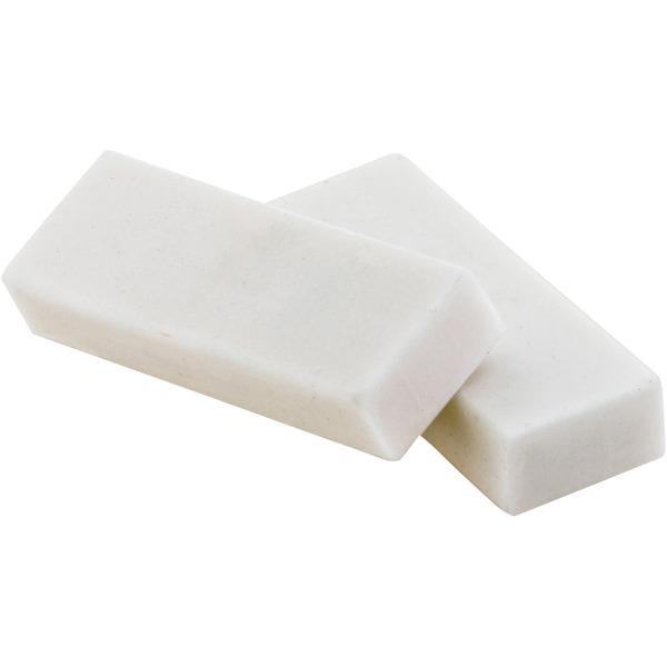 White Block Eraser - White - 4 / Pack - Latex-free, Phthalate-free, Pliable, Residue-free