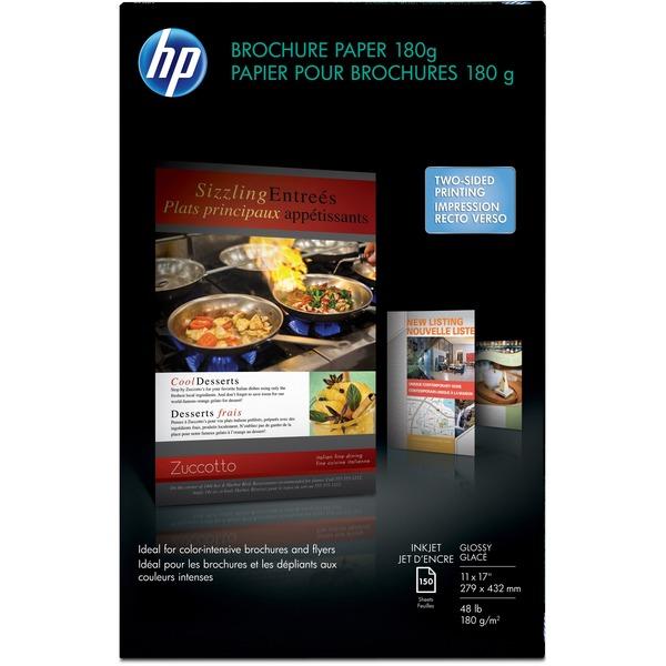 HP Inkjet Print Brochure/Flyer Paper - Ledger/Tabloid - 11