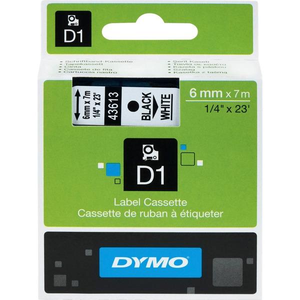 Dymo D1 Electronic Tape Cartridge - 1/4