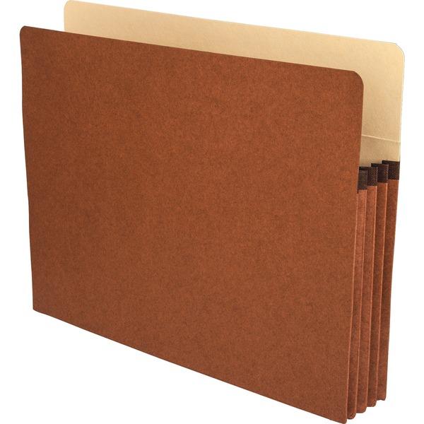 Business Source Redrope Letter Expanding File Pockets - Letter - 8 1/2