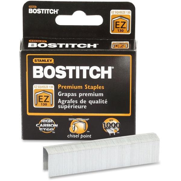 Bostitch EZ Squeeze 130 Premium Staples - 210 Per Strip - 13/16