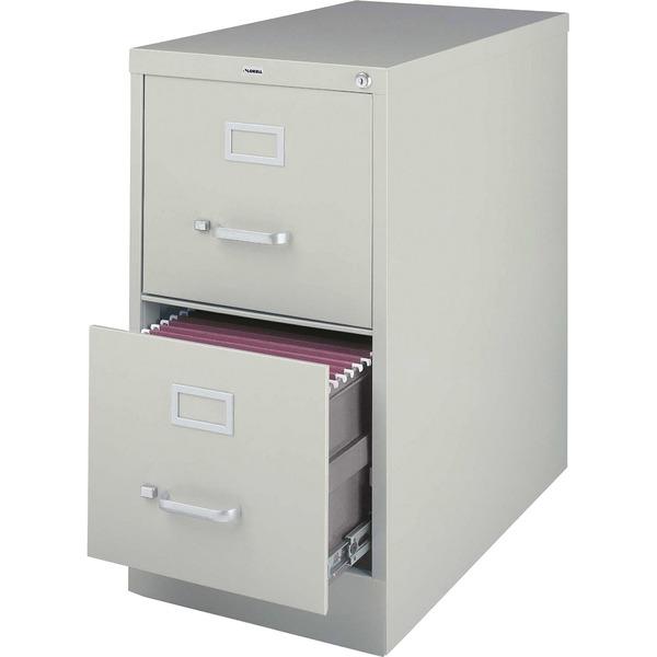 Lorell Commercial-grade Vertical File - 2-Drawer - 15