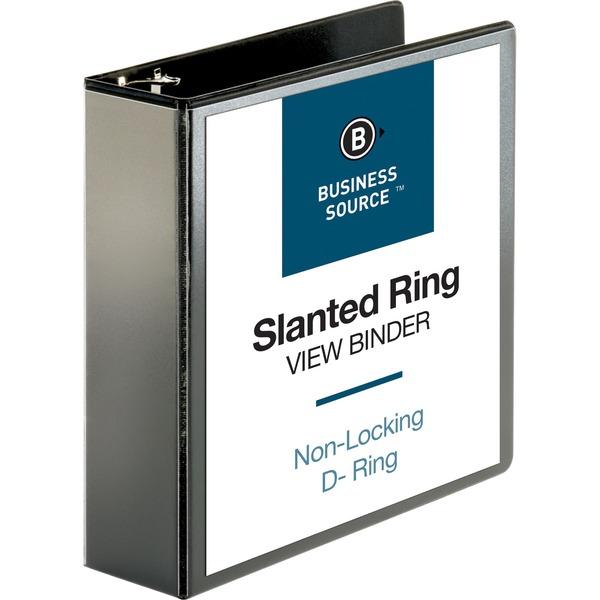 Business Source Basic D-Ring View Binders - 3