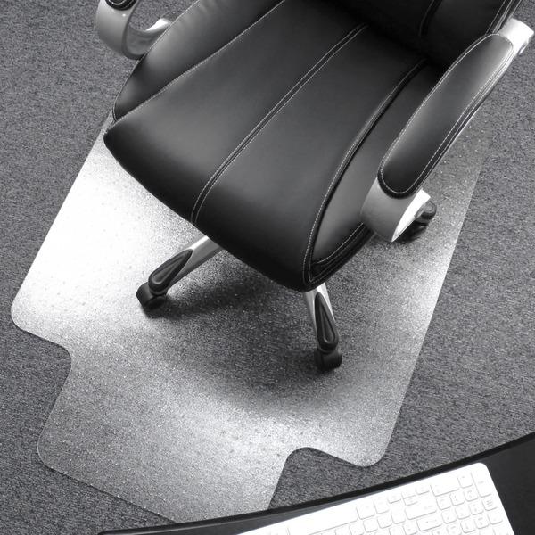 Cleartex Ultimat Low/Medium Pile Carpet Chairmat w/Lip - Carpeted Floor, Floor, Home, Office, Carpet - 60