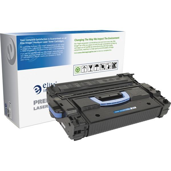 Elite Image Remanufactured MICR Toner Cartridge - Alternative for HP 43X (C8543X) - Laser - 30000 Pages - Black - 1 Each