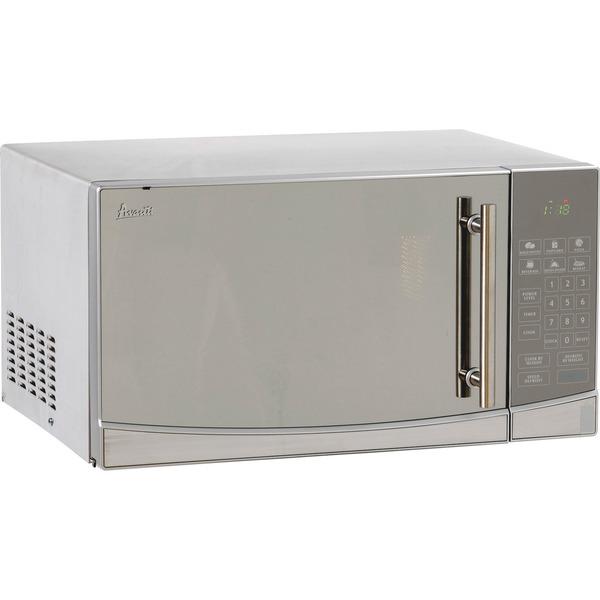 Avanti MO1108SST Microwave Oven - Single - 8.23 gal Capacity - Microwave - 1000 W Microwave Power - 115 V AC - Countertop - Stainless Steel