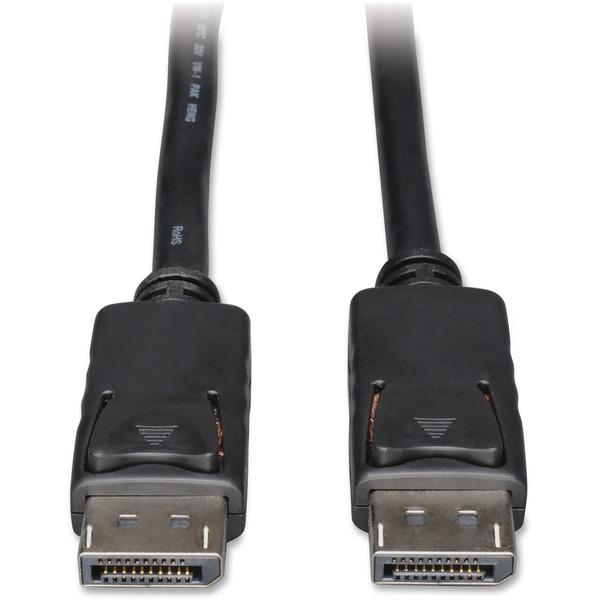 Tripp Lite 6ft DisplayPort Cable with Latches Video / Audio DP 4K x 2K M/M - (M/M) 6-ft.