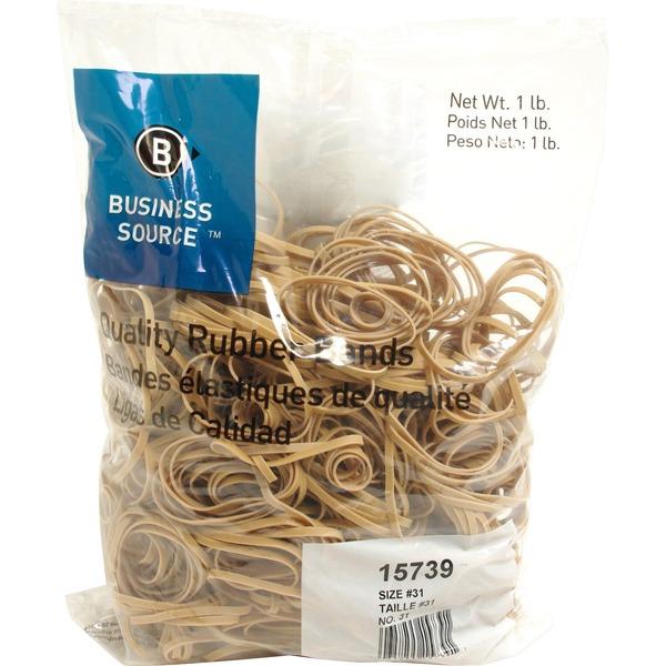 Business Source Quality Rubber Bands - Size: #31 - 2.5