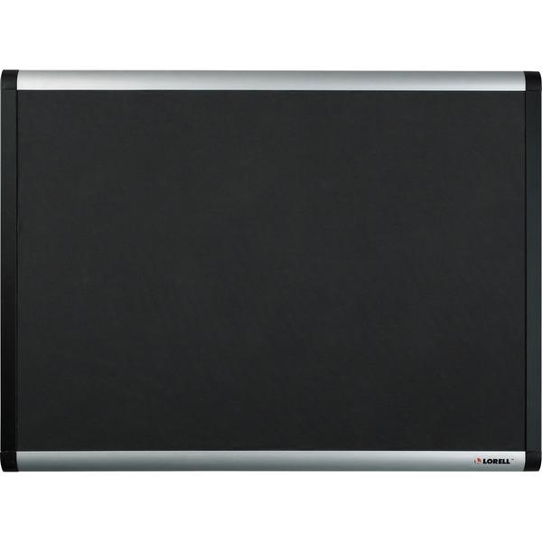 Lorell Black Mesh Fabric Covered Bulletin Boards - 36