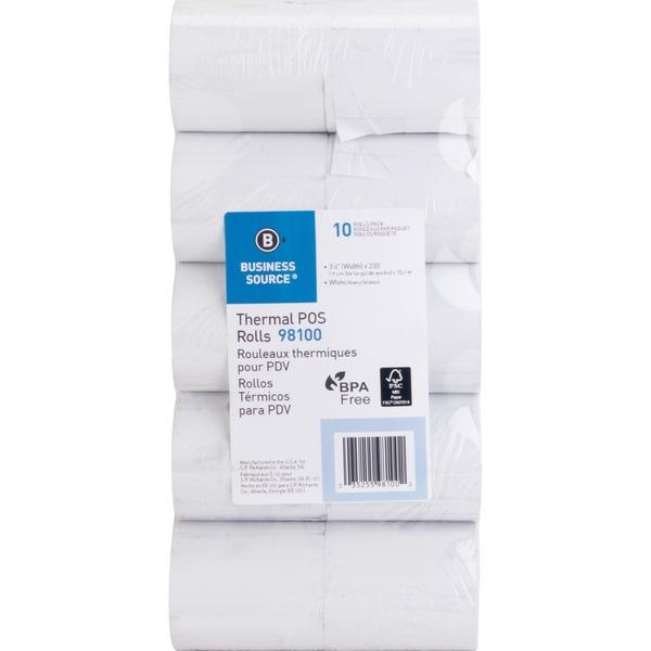 Business Source Thermal Paper - 3 1/8