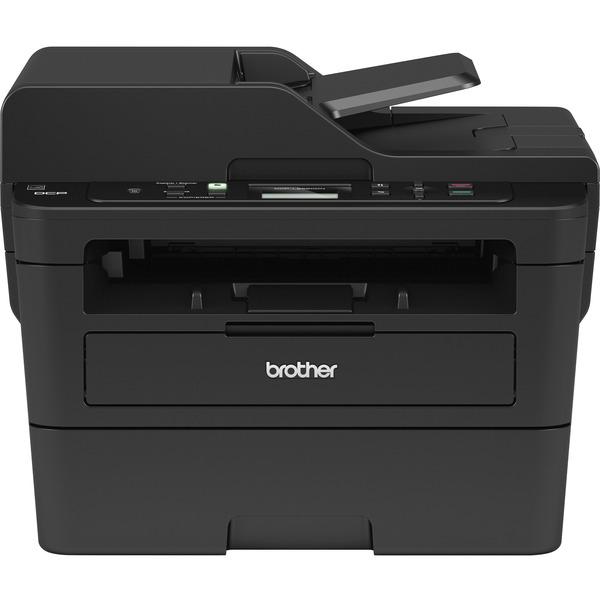 Brother DCP-L2550DW Monochrome Laser Multi-function Printer with Wireless Networking and Duplex Printing - Copier/Printer/Scanner - 36 ppm Mono Print - 2400 x 600 dpi Print - Automatic Duplex Print - 