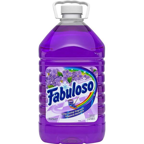 Fabuloso All Purpose Cleaner - 169 fl. oz. Bottles - Liquid - 169 fl oz (5.3 quart) - Fresh, Lavender ScentBottle - 3 / Carton - Purple