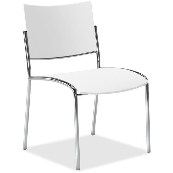 Mayline Escalate Series Seating Stackable Chairs - 4 / Carton