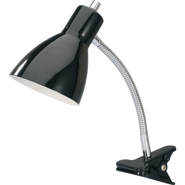 Lorell 10-watt LED Bulb Clip-on Desk Lamp - 15.5