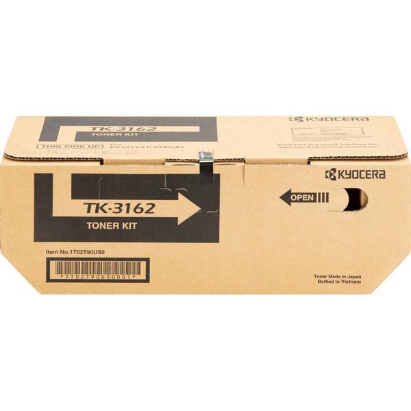 Kyocera TK-3162 Toner Cartridge - Black - Laser - 12500 Pages - 1 Each