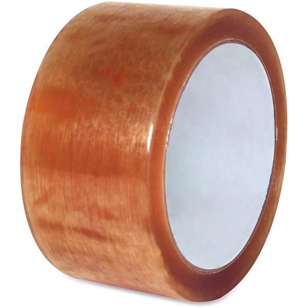 Sparco Natural Rubber Carton Sealing Tape - 110 yd Length x 2